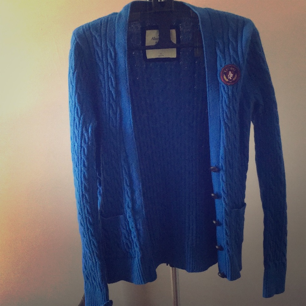 Blue Cardigan